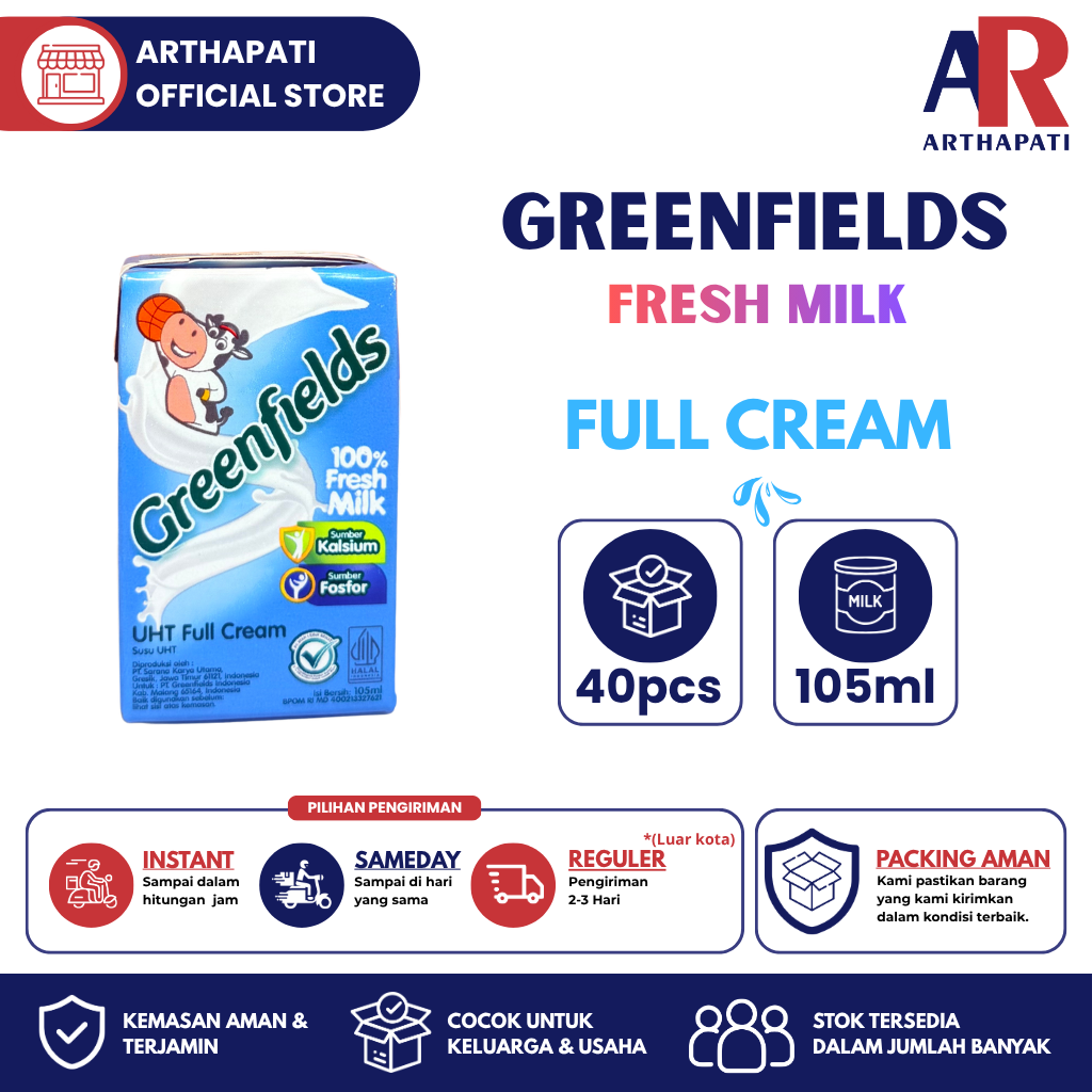 Greenfields UHT 105 ml